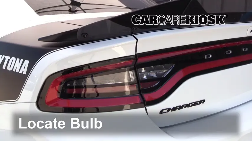 2017 Dodge Charger SRT 392 6.4L V8 Lights Reverse Light (replace bulb)